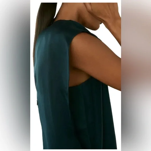 Reiss tealSheath Mini Dress - Picture 3 of 7